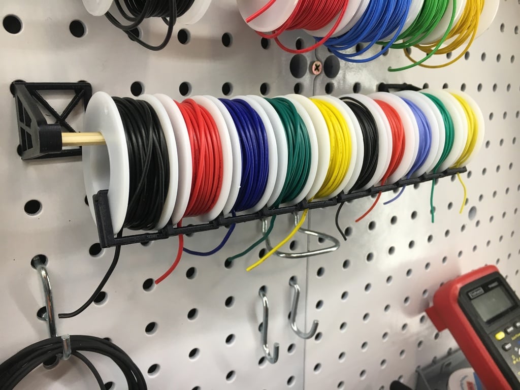Κορνιζάκι για σύρμα peg board
