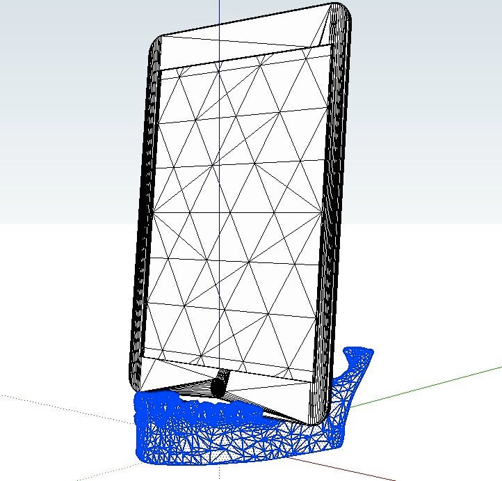 Στήριγμα iPad Jaw: Μοντέλο ανθρώπινης γνάθου και θήκη iPad