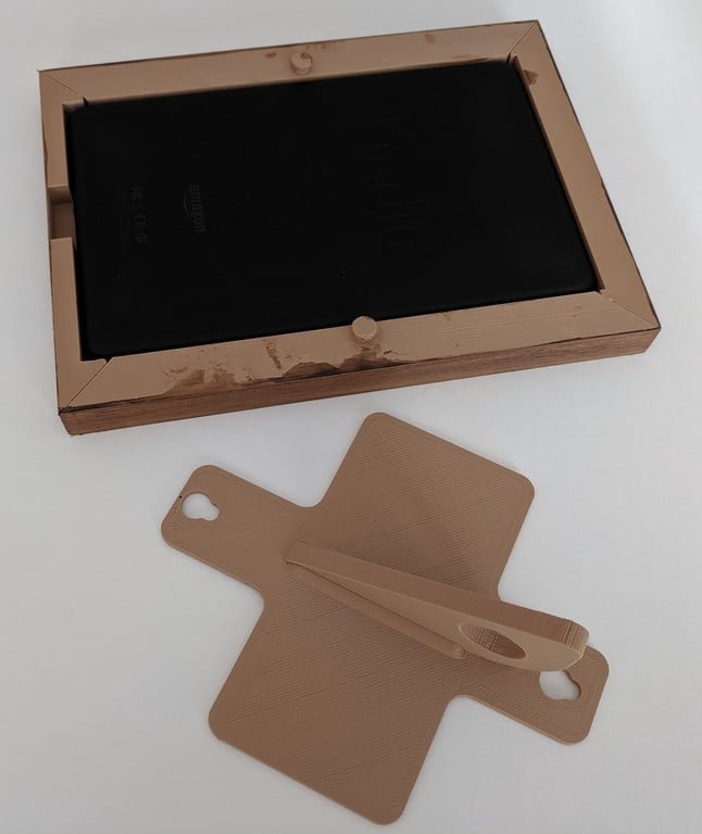 Wood-look Picture Frame for Amazon Fire Tablet 1st Gen (2011)