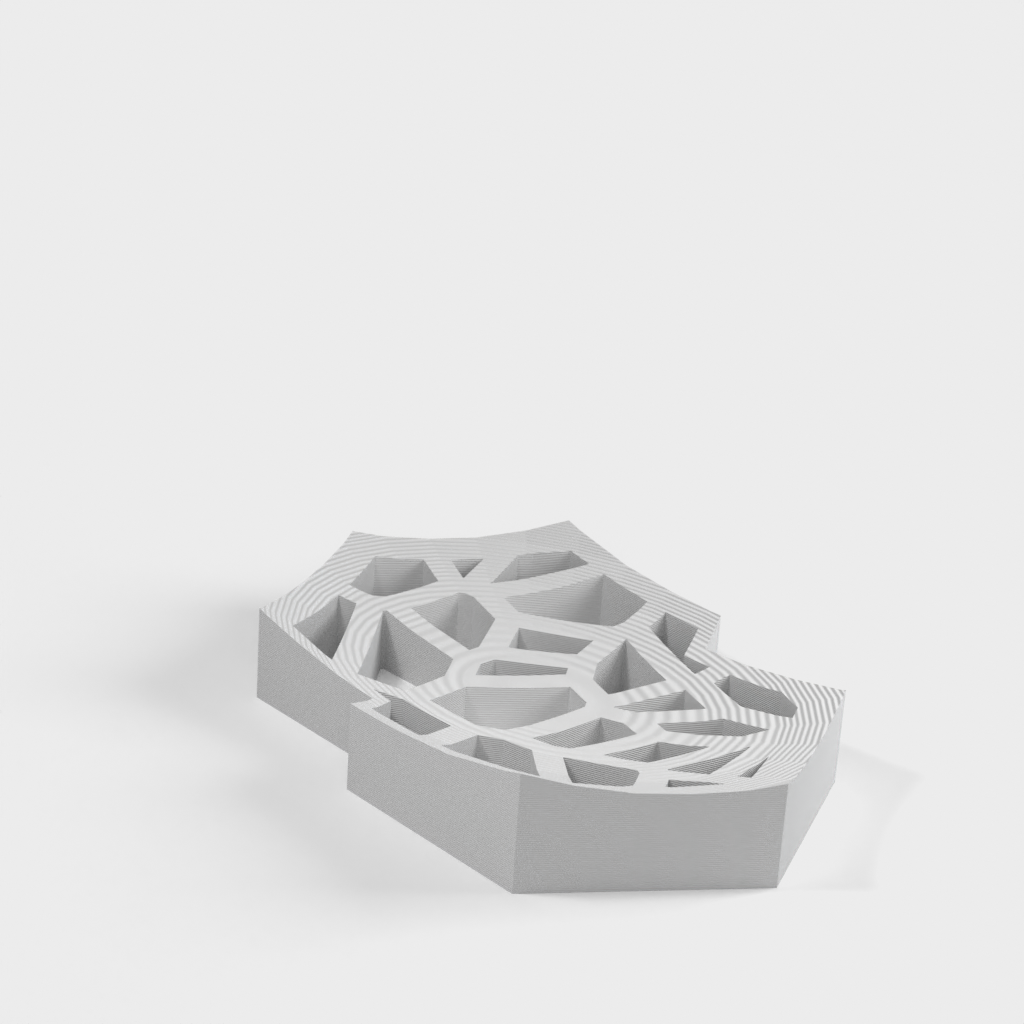 Σαπουνόπιτα Voronoi Σχεδιασμένο σε Tinkercad