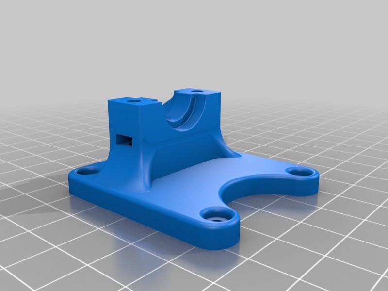 Βάση αναβάθμισης για Geeetech A10/A30: E3D V6 Hotend και Dual 5015 Υποστήριξη ανεμιστήρα