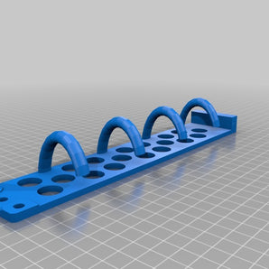 1U 19 ιντσών Οργάνωση καλωδίων για Server Rack