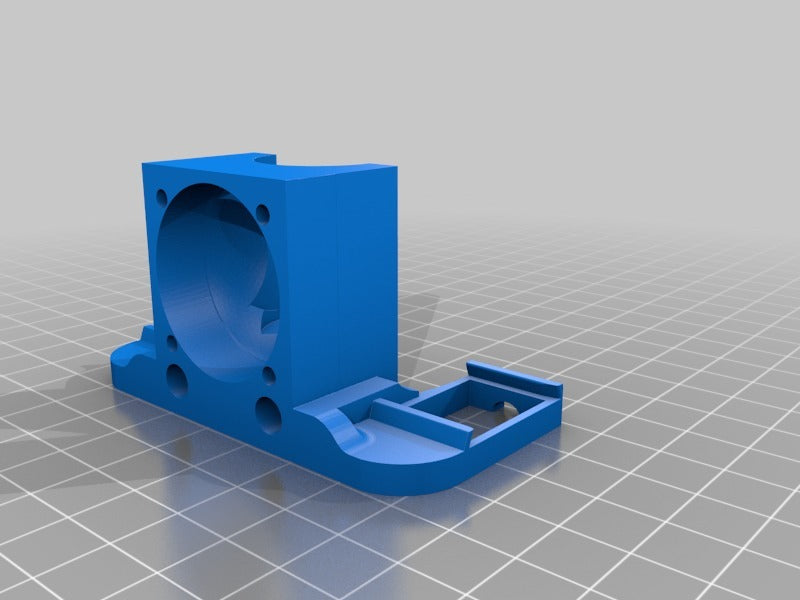Βάση αναβάθμισης για Geeetech A10/A30: E3D V6 Hotend και Dual 5015 Υποστήριξη ανεμιστήρα