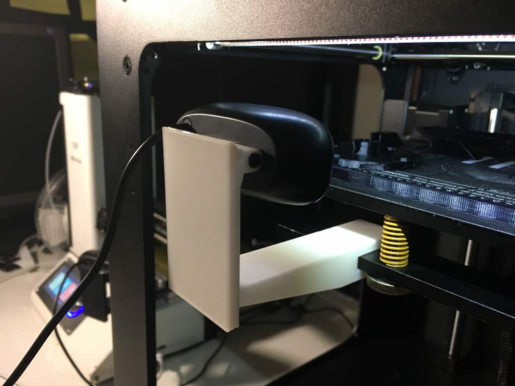 Βάση κάμερας Web (Logitech c270) για το Monoprice Maker Ultimate (Duplicator 6)