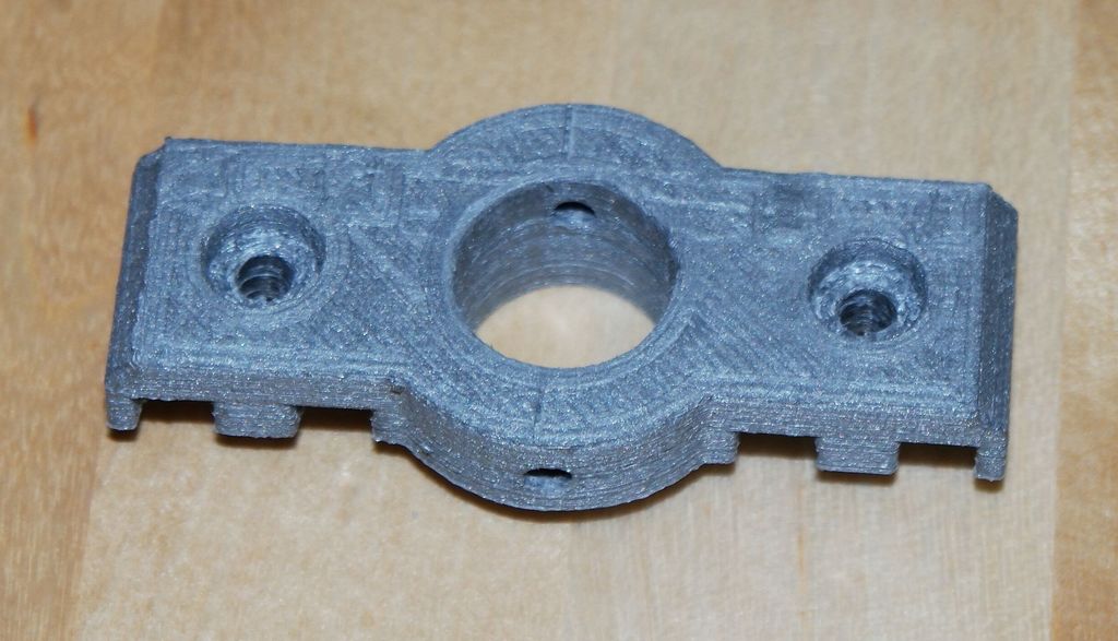 German RepRap NEO E3D V6 Mount με Ενσωματωμένο Βύσμα και Διαχείριση Καλωδίων