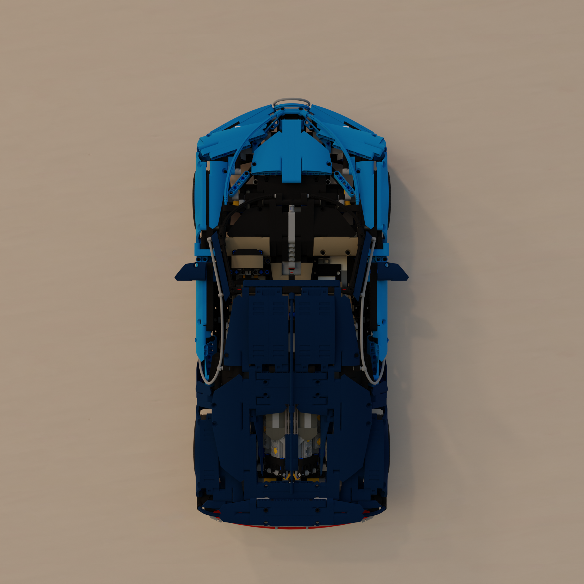 Βάση τοίχου για Lego Technic Bugatti