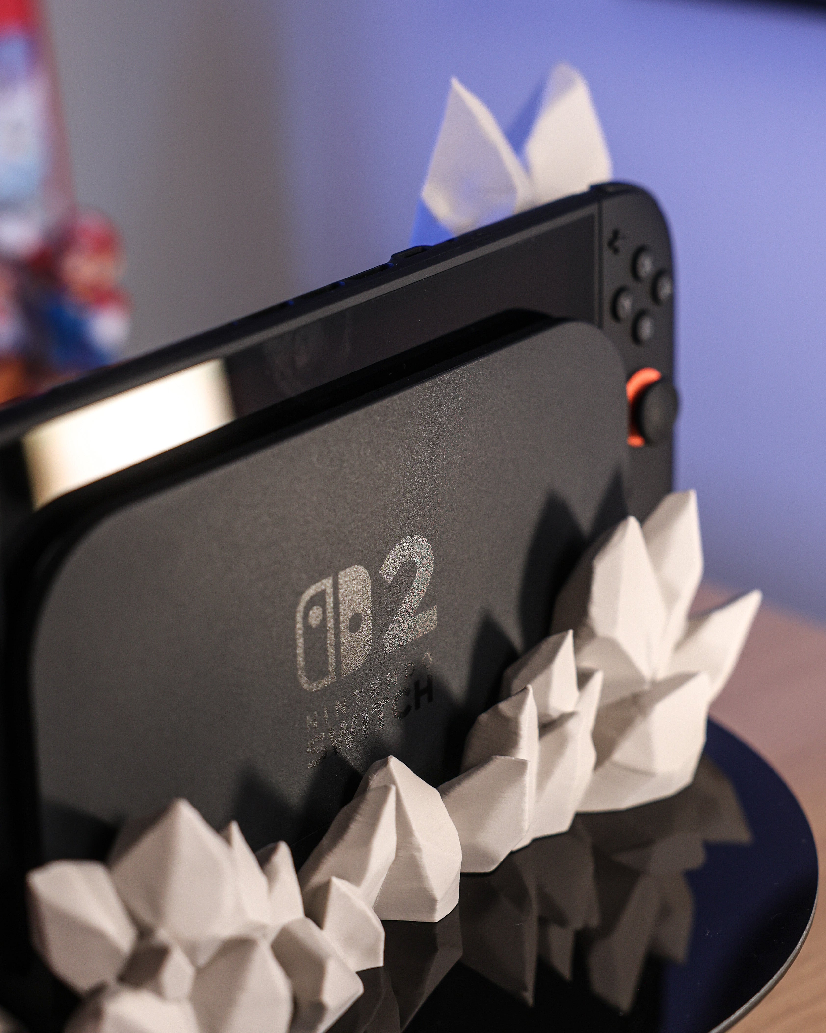 Κομψή θήκη κρυστάλλου για τη βάση Nintendo Switch 2