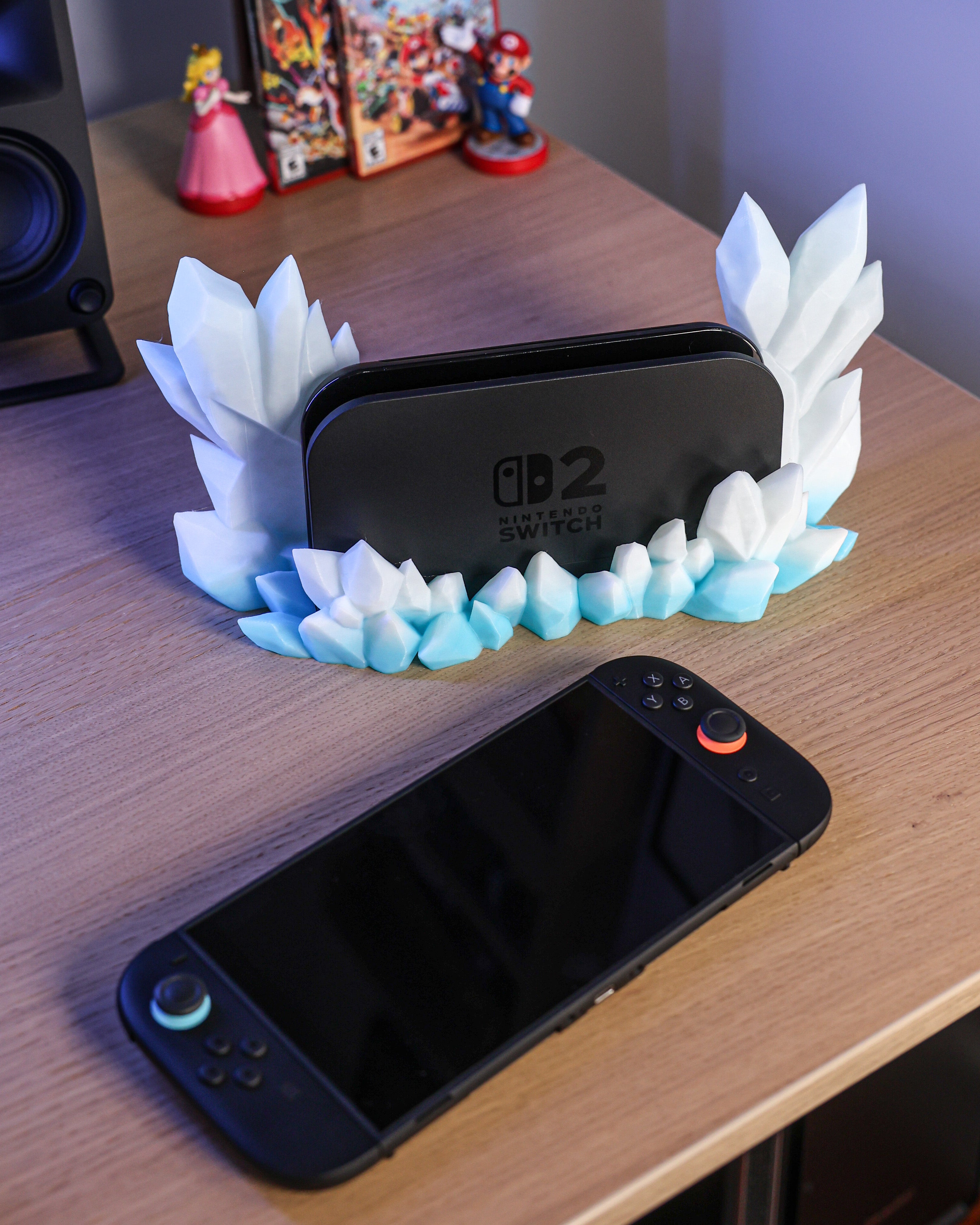 Κομψή θήκη κρυστάλλου για τη βάση Nintendo Switch 2