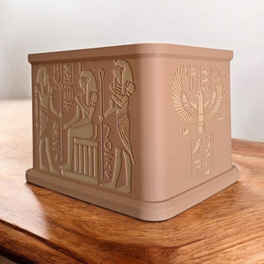 Egyptisk Tutankhamon Skulptur og Vase