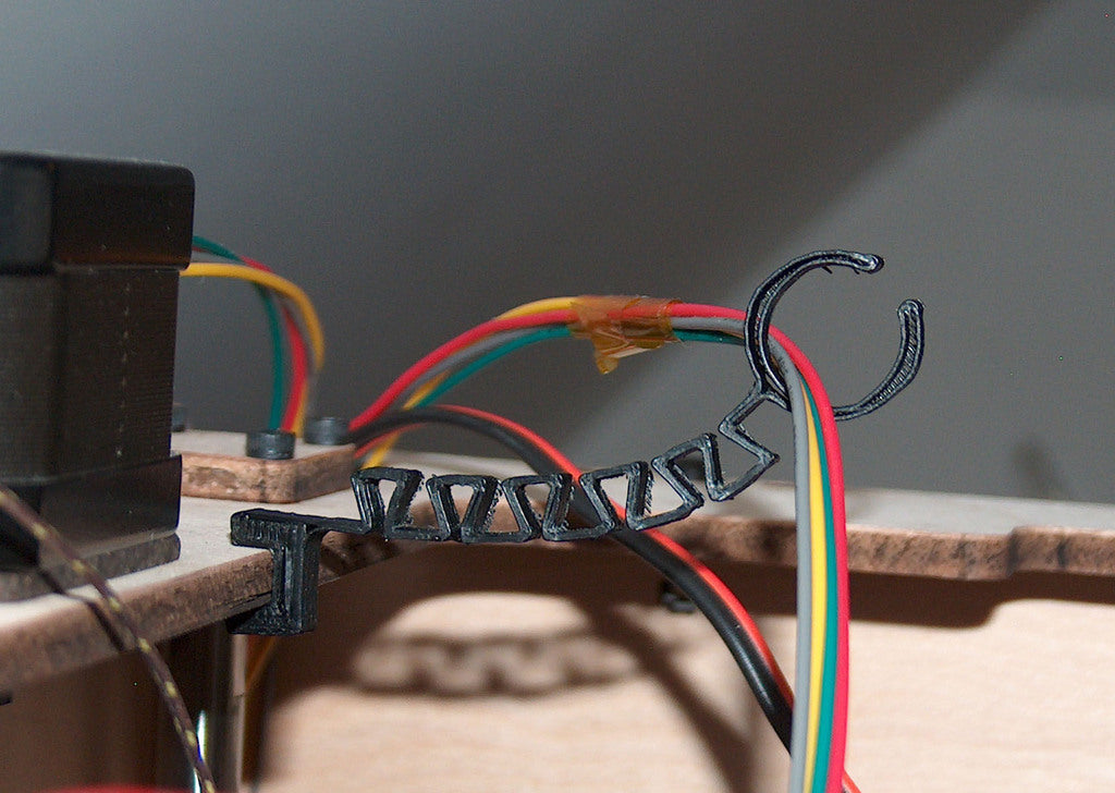 Εύκαμπτο κλιπ καλωδίων για Makerbot Thing-O-Matic