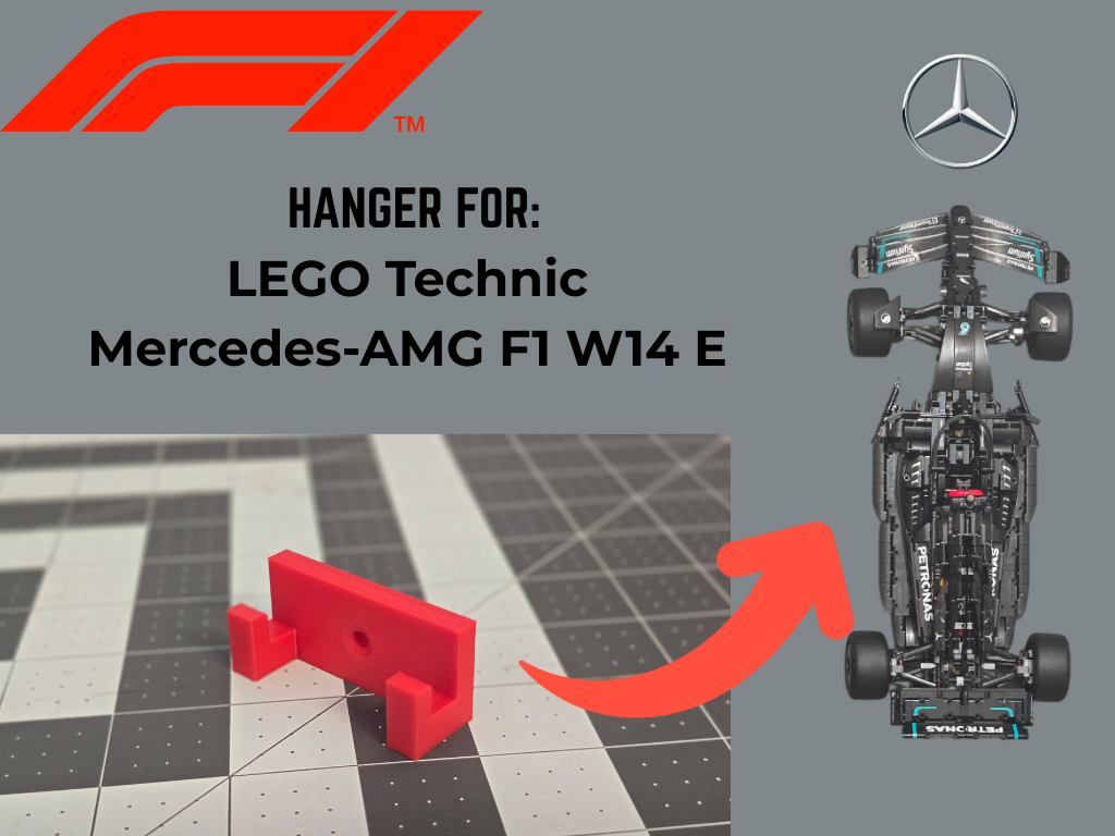 Επιτοίχια ανάρτηση για LEGO Technic Mercedes-AMG F1 W14 E