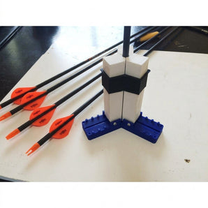 Συσκευή τοποθέτησης φτερών (fletching jig) για ελικοειδείς φτέρες 2 ιντσών