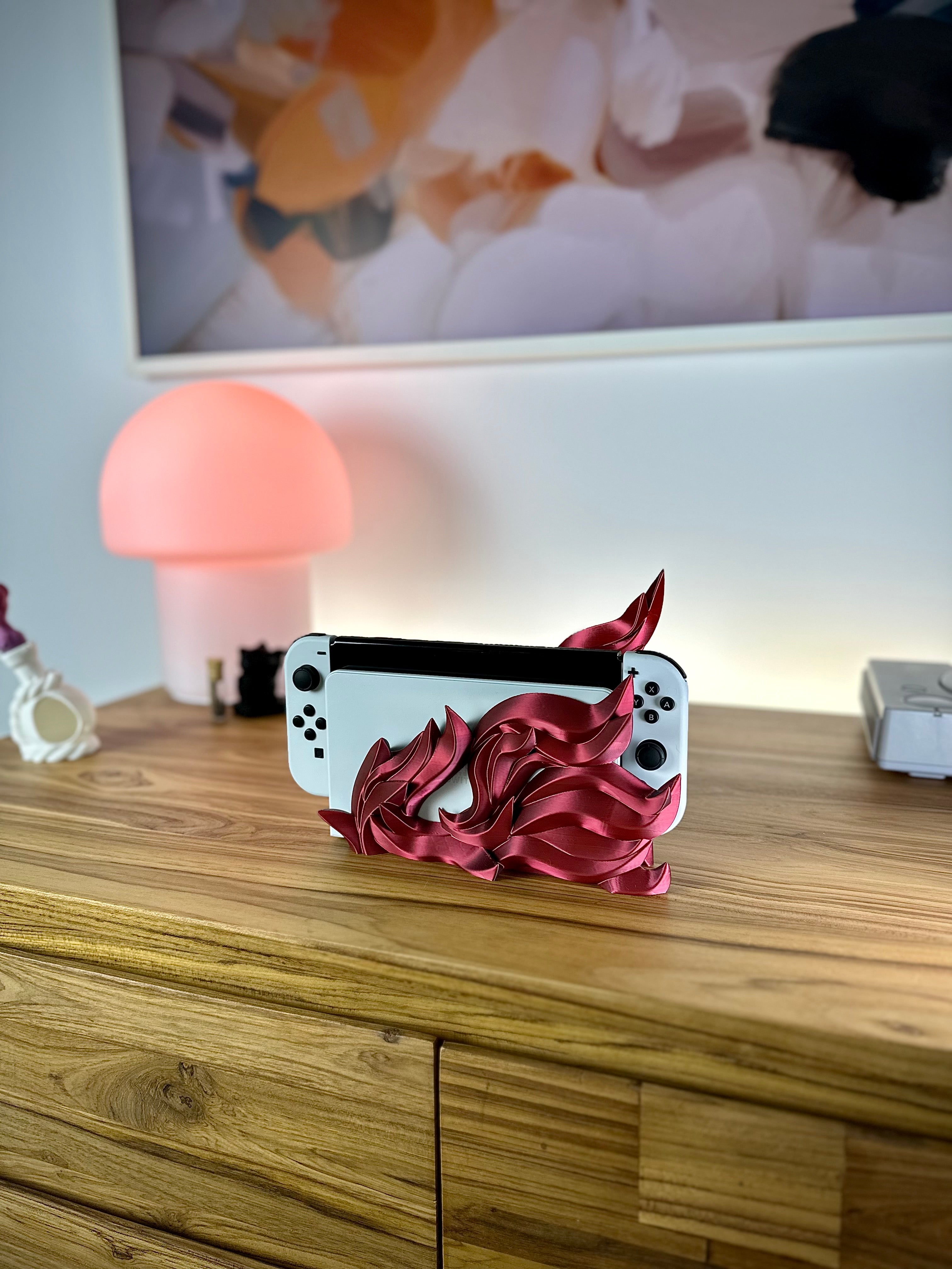 Κομψή βάση φλόγας για Switch OLED/Classic