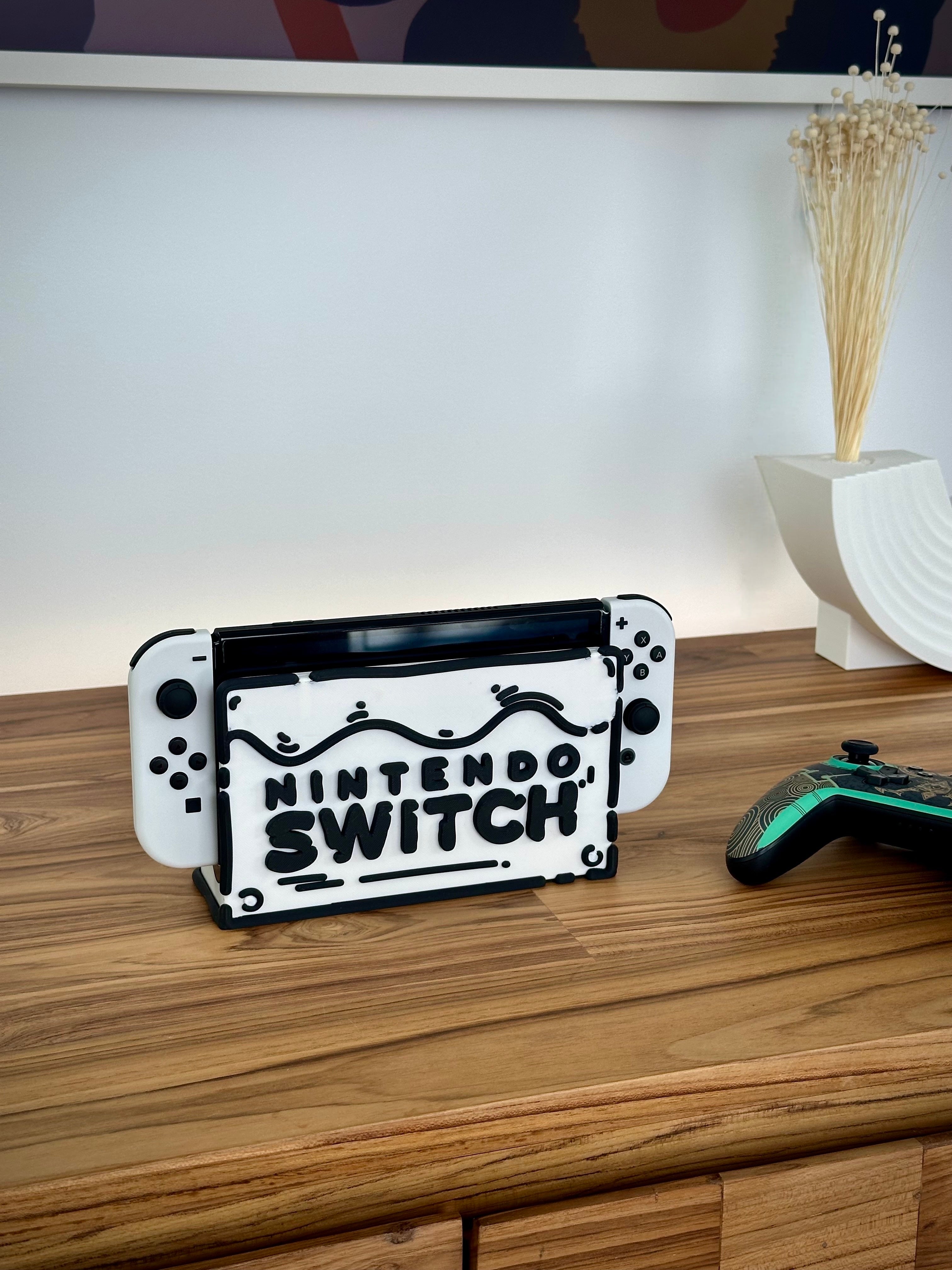 Μπροστινή πλάκα Nintendo Switch/OLED με σχέδιο κινουμένων σχεδίων κέικ