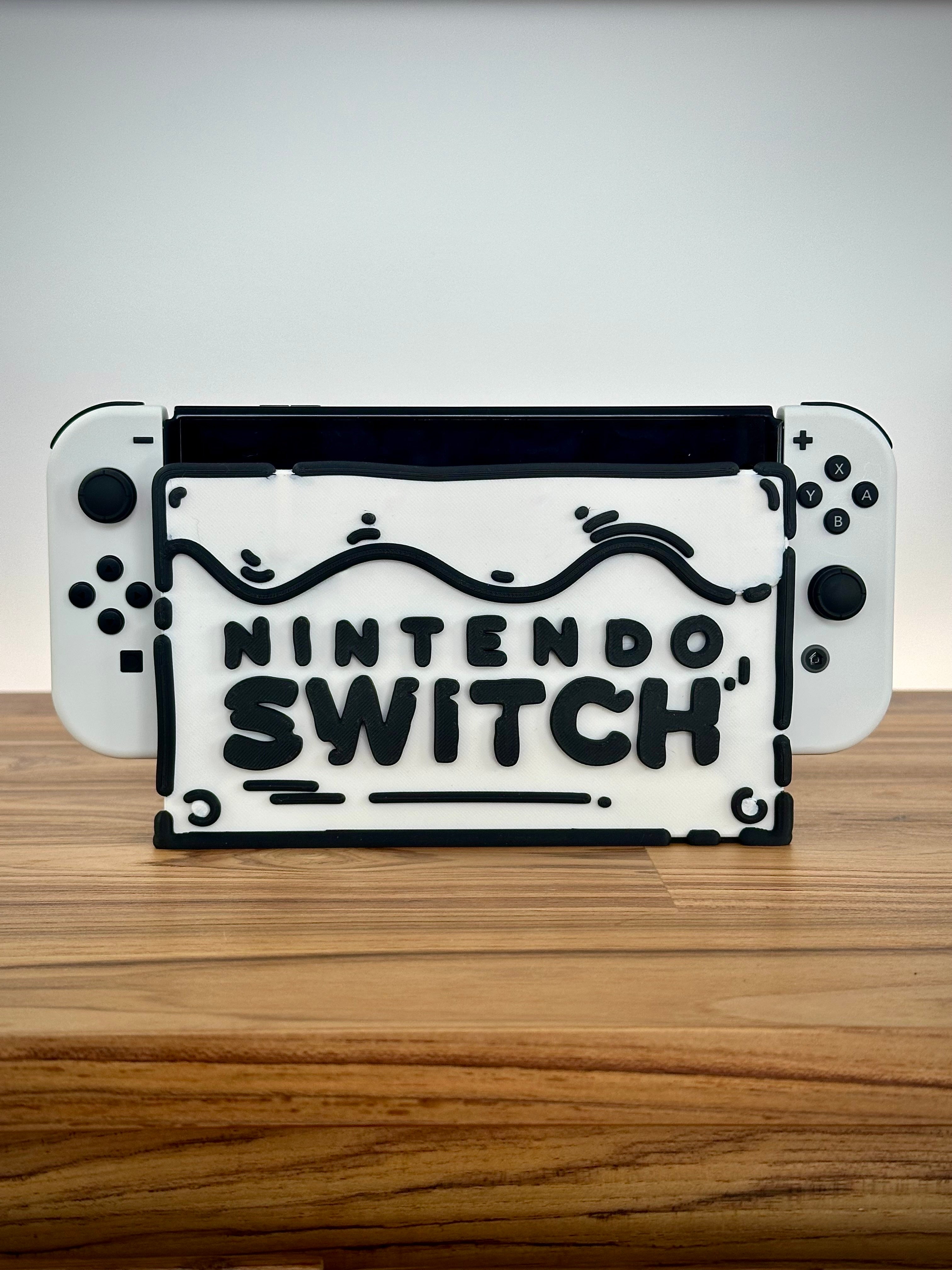 Μπροστινή πλάκα Nintendo Switch/OLED με σχέδιο κινουμένων σχεδίων κέικ