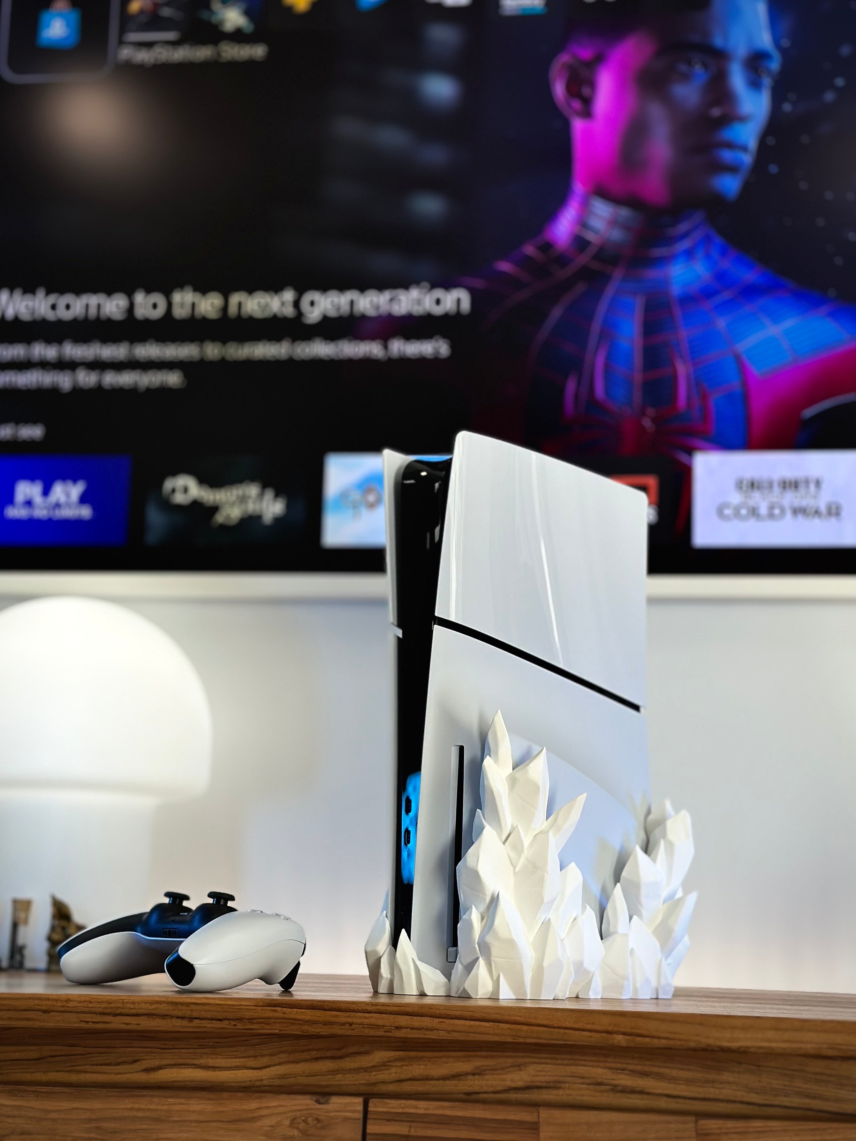 Βάση κρυστάλλινη PS5 Slim Digital και Disc