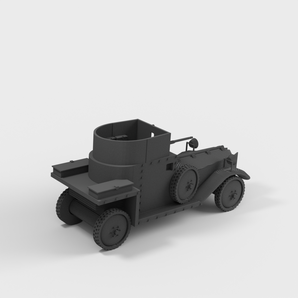 Rolls-Royce 1924 θωρακισμένο όχημα για ιστορικό tabletop