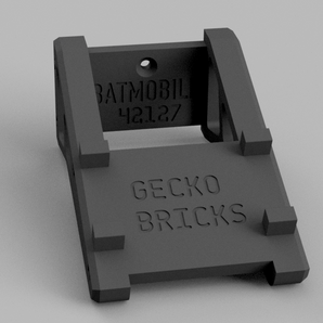 Βάση στήριξης τοίχου για Technic Batmobile 42127
