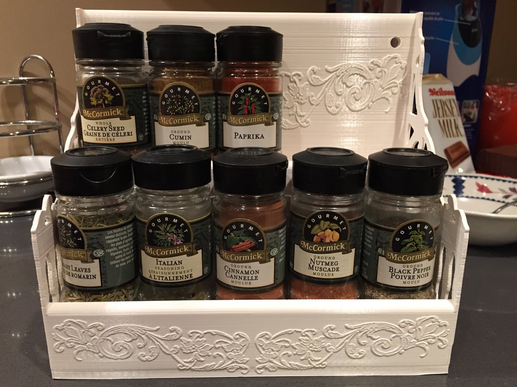 Ράφι μπαχαρικών για 10 φιάλες McCormick Gourmet