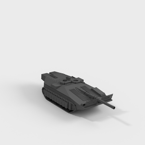 Μινιατούρα του σουηδικού τανκ Stridsvagn 103 S-Tank