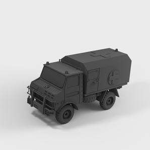 Μινιατούρα Mercedes Unimog 2t gl Bundeswehr