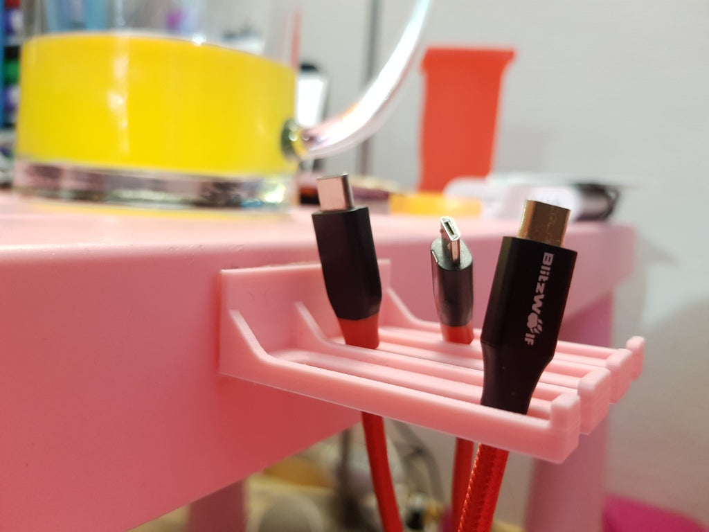 3-πολικοί κρεμάστρες καλωδίων USB