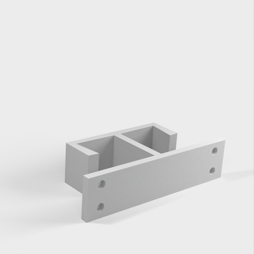 Διπλό στήριγμα καλωδίου για τραπέζι / Κάτω από το τραπέζι θήκη καλωδίου για γραφείο IKEA