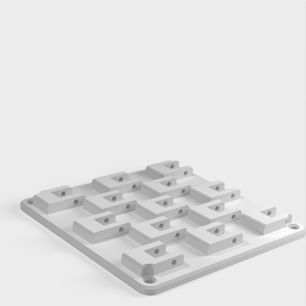 Ανάρτηση Οθόνης Pegboard IKEA SKADIS VESA - 100mm