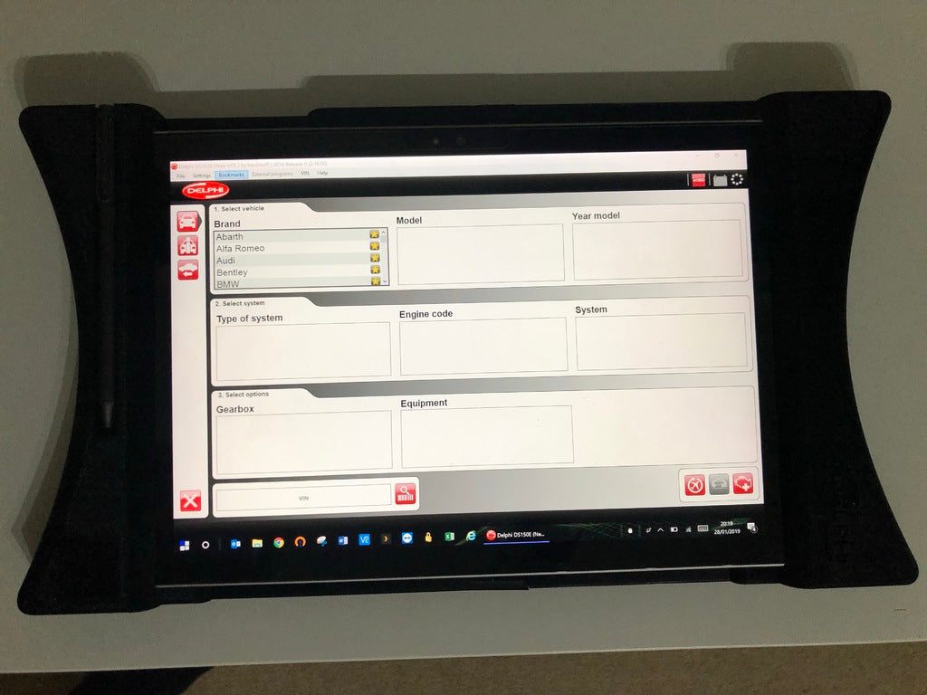 Surface Pro 4 Robust Etui med Bilholderfunktion