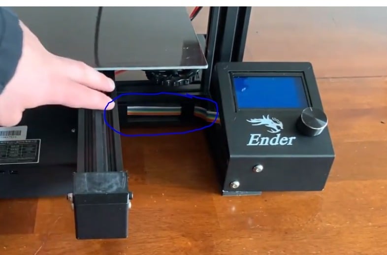 Κλιπ καλωδίων κορδέλας για 3D εκτυπωτή Ender 3 Pro