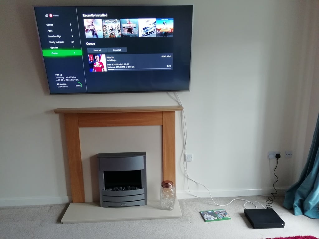 XBox One X - Βάση στήριξης τοίχου