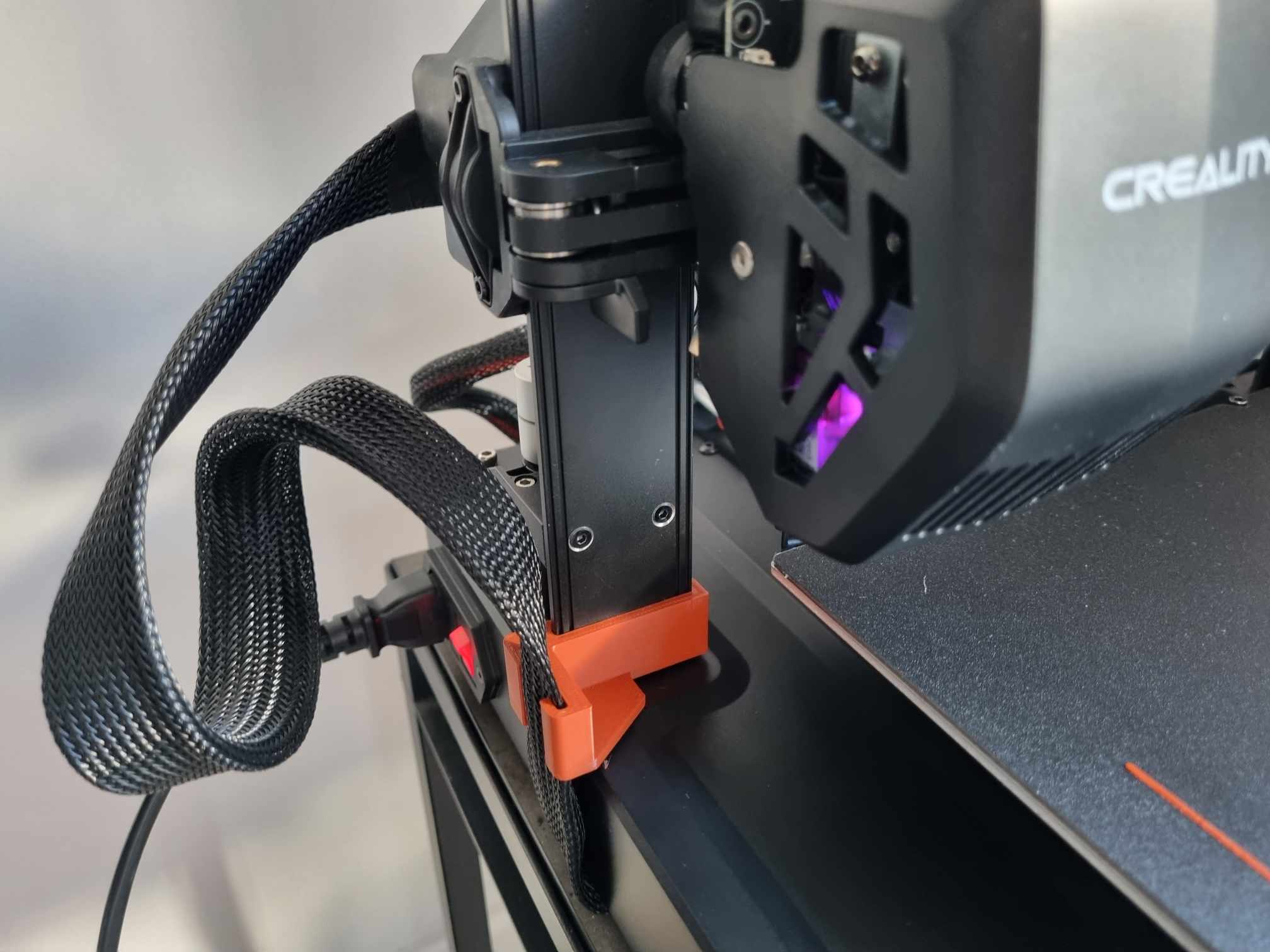 Ender 3 V3 SE/KE Καλωδιοδιαχειριστής v2