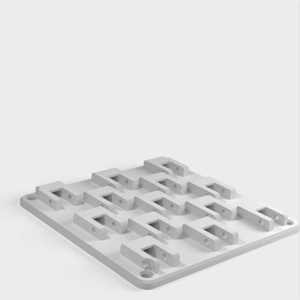 Ανάρτηση Οθόνης Pegboard IKEA SKADIS VESA - 100mm