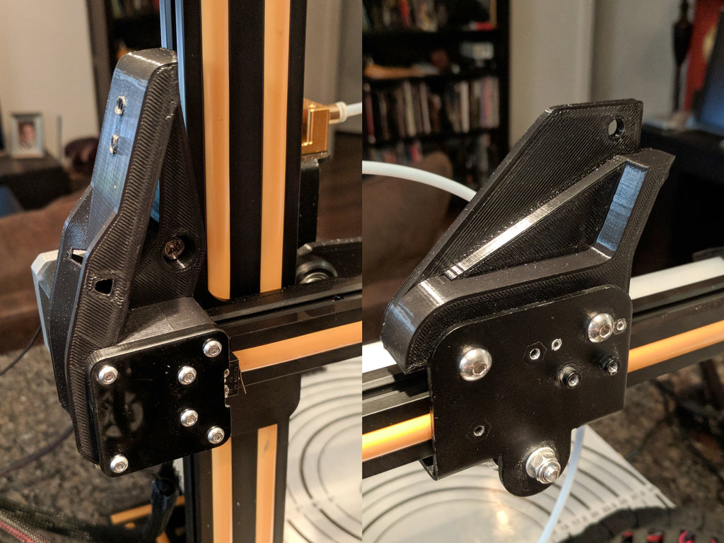 CR-10 Καλώδιο Σωλήνα Τοποθέτηση