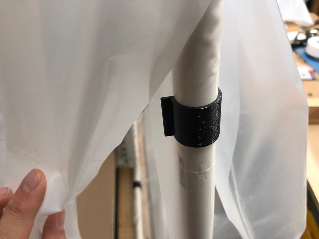 Πρακτικά σφιγκτήρες σωλήνων PVC 1/2 ιντσών για φύλλο και κατασκευές