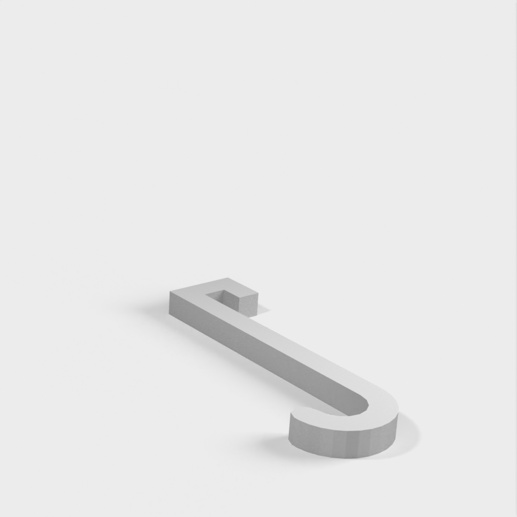 Κρεμάστρα εργαλείων Simple Hook για Makerbot