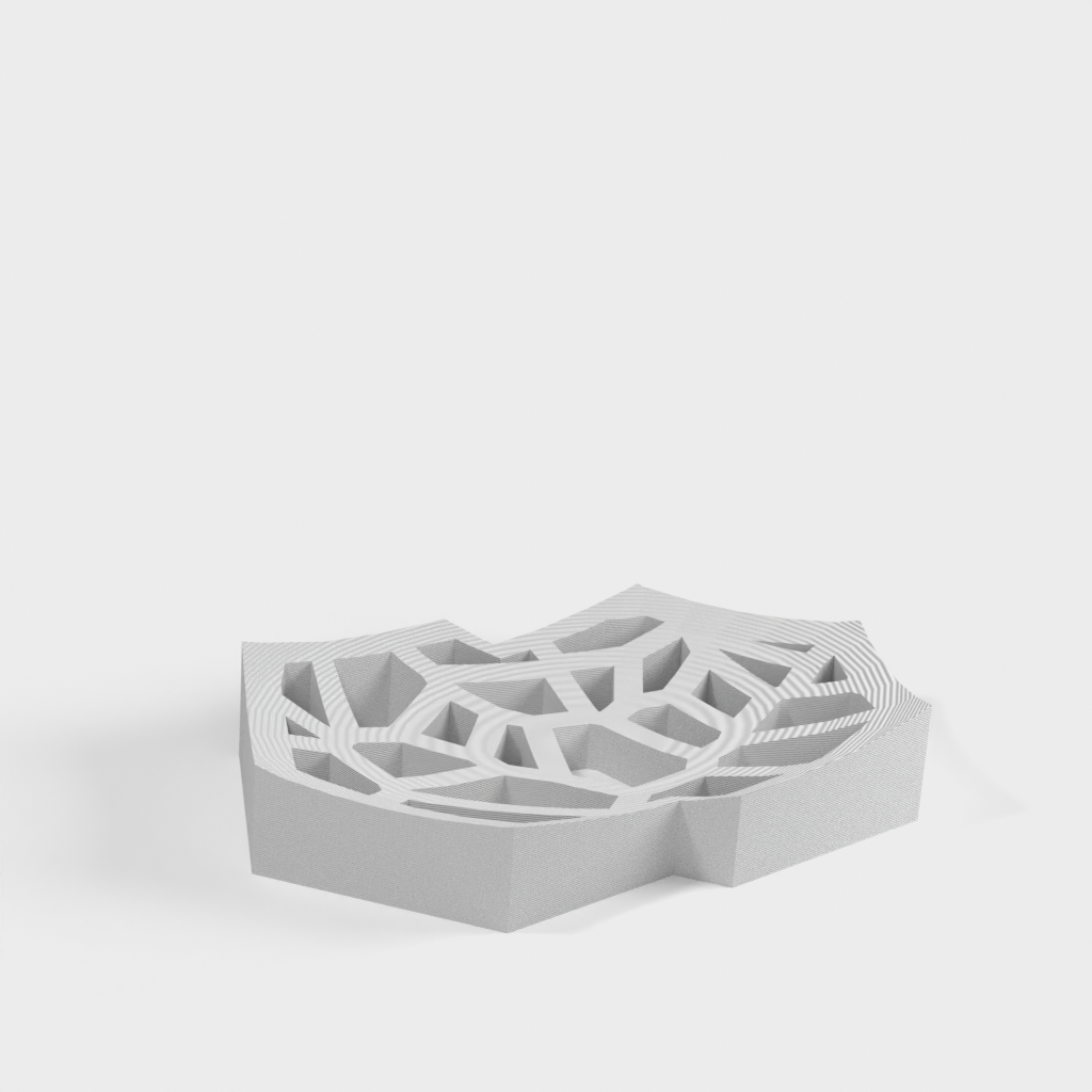 Σαπουνόπιτα Voronoi Σχεδιασμένο σε Tinkercad