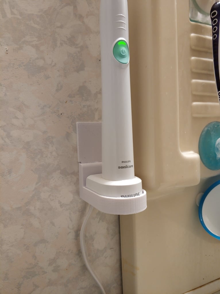 Επιτοίχια βάση με συνδετήρα για φορτιστή Philips Sonicare