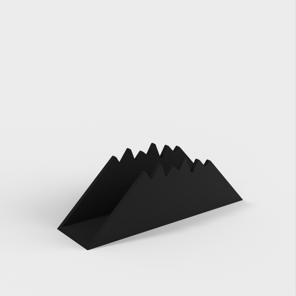 Θήκη χαρτοπετσέτας σε σχήμα Mount Fuji