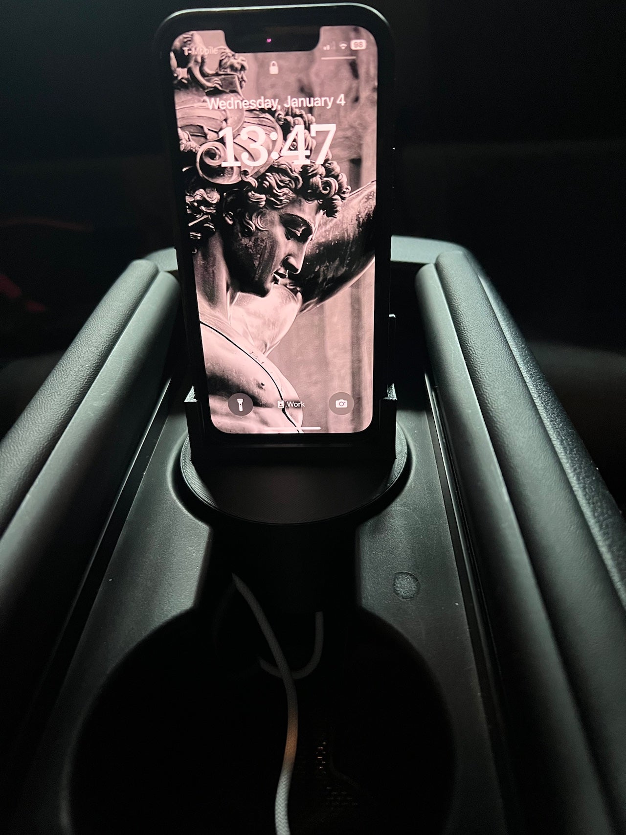Βάση φόρτισης για iPhone Mini σε ποτηροθήκη - Toyota GR86/Subaru BRZ (2022+)