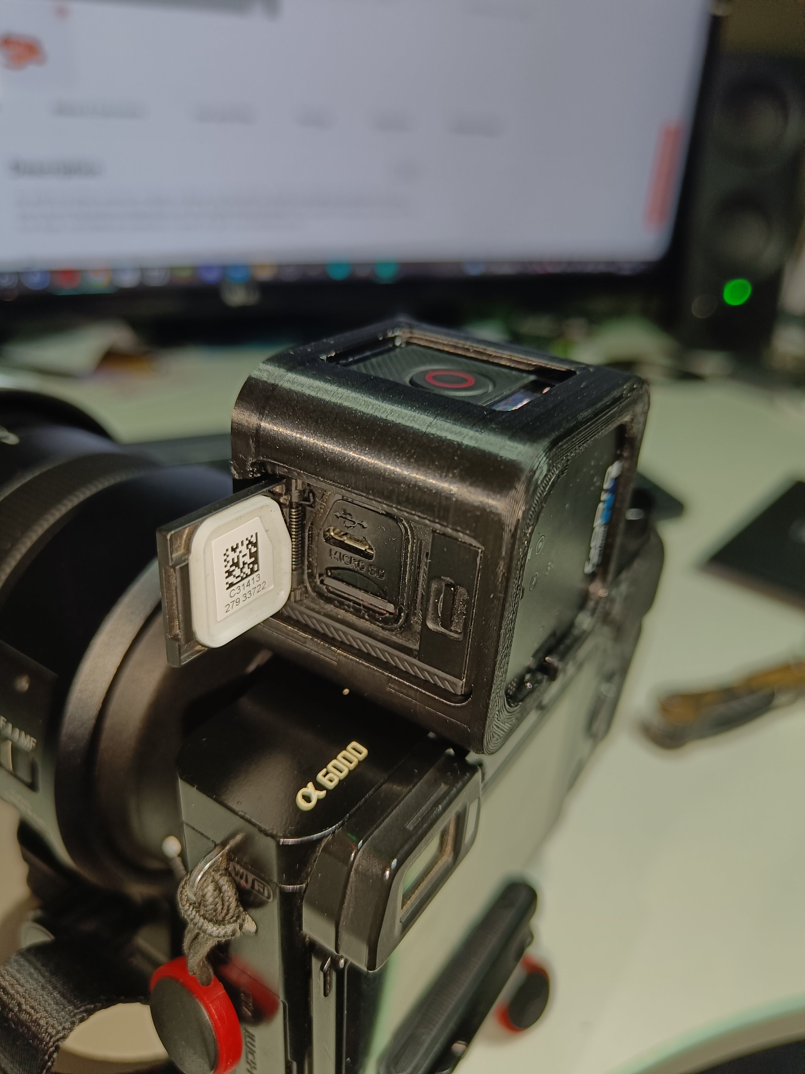 GoPro Hero session κρύα σκόρ mount