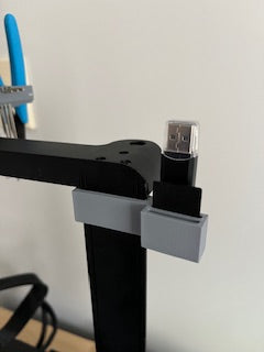 Στήριγμα USB και κάρτας SD με κλιπ για Ender 3 V3 SE/KE