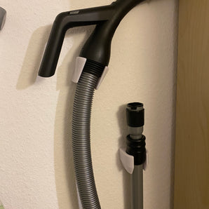 Επιτοίχια βάση για λαβή ηλεκτρικής σκούπας Bosch Series 8 και μεταλλικό σωλήνα