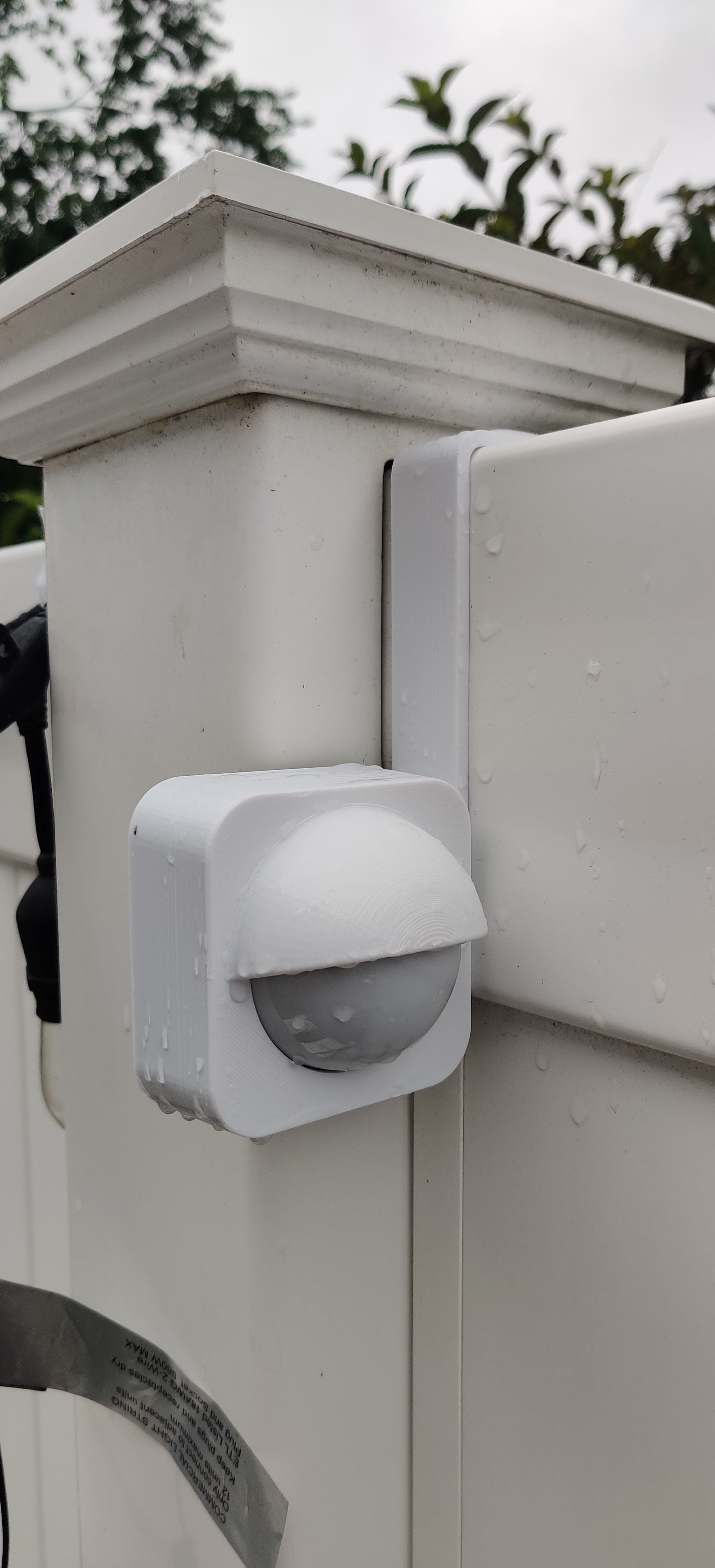 Philips Hue Υπαίθριος Αισθητήρας PVC Φράγμα Τοποθέτηση