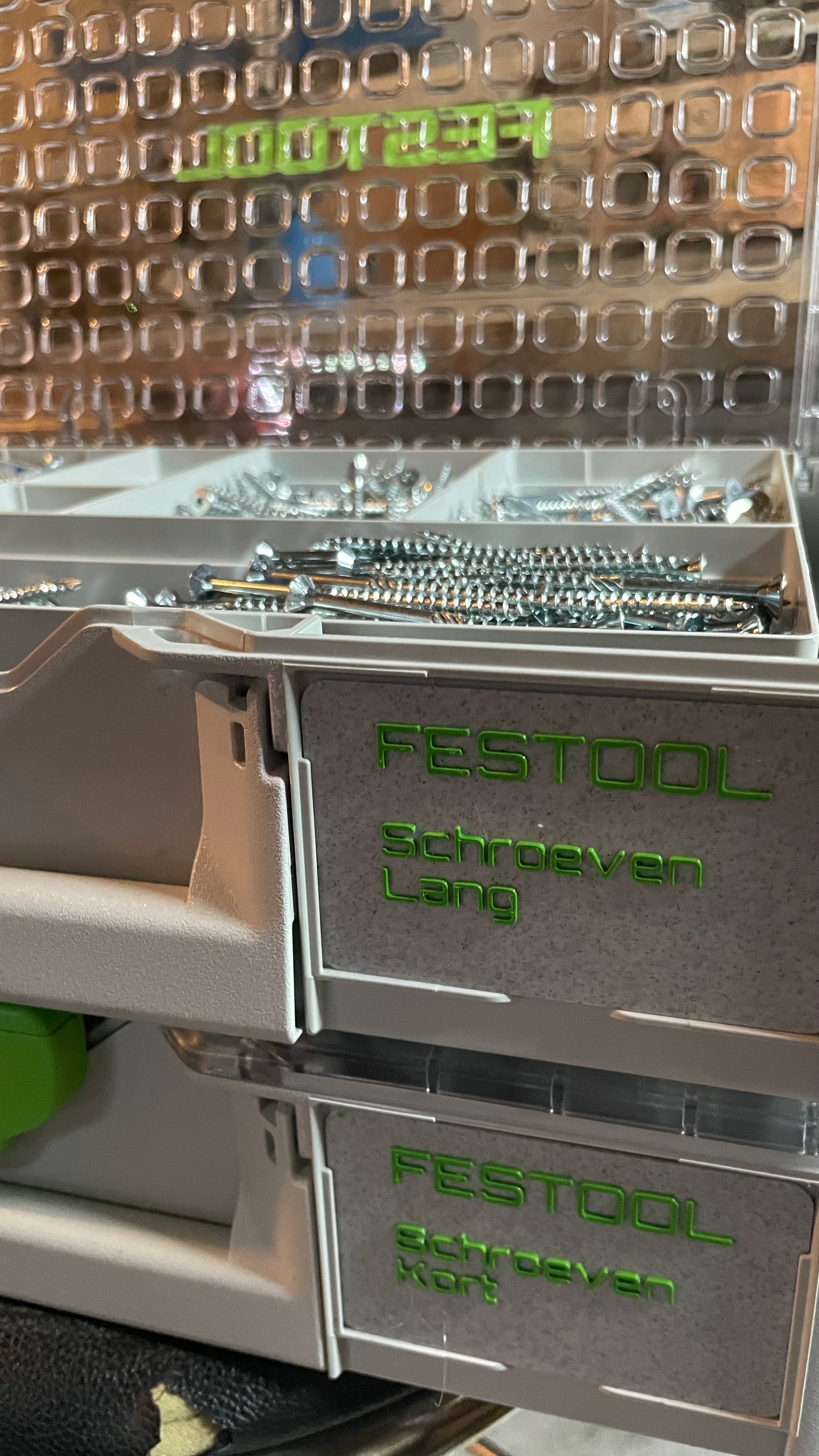 Κάρτα περιεχομένου Festool Systainer για SYS3 ORG M 89