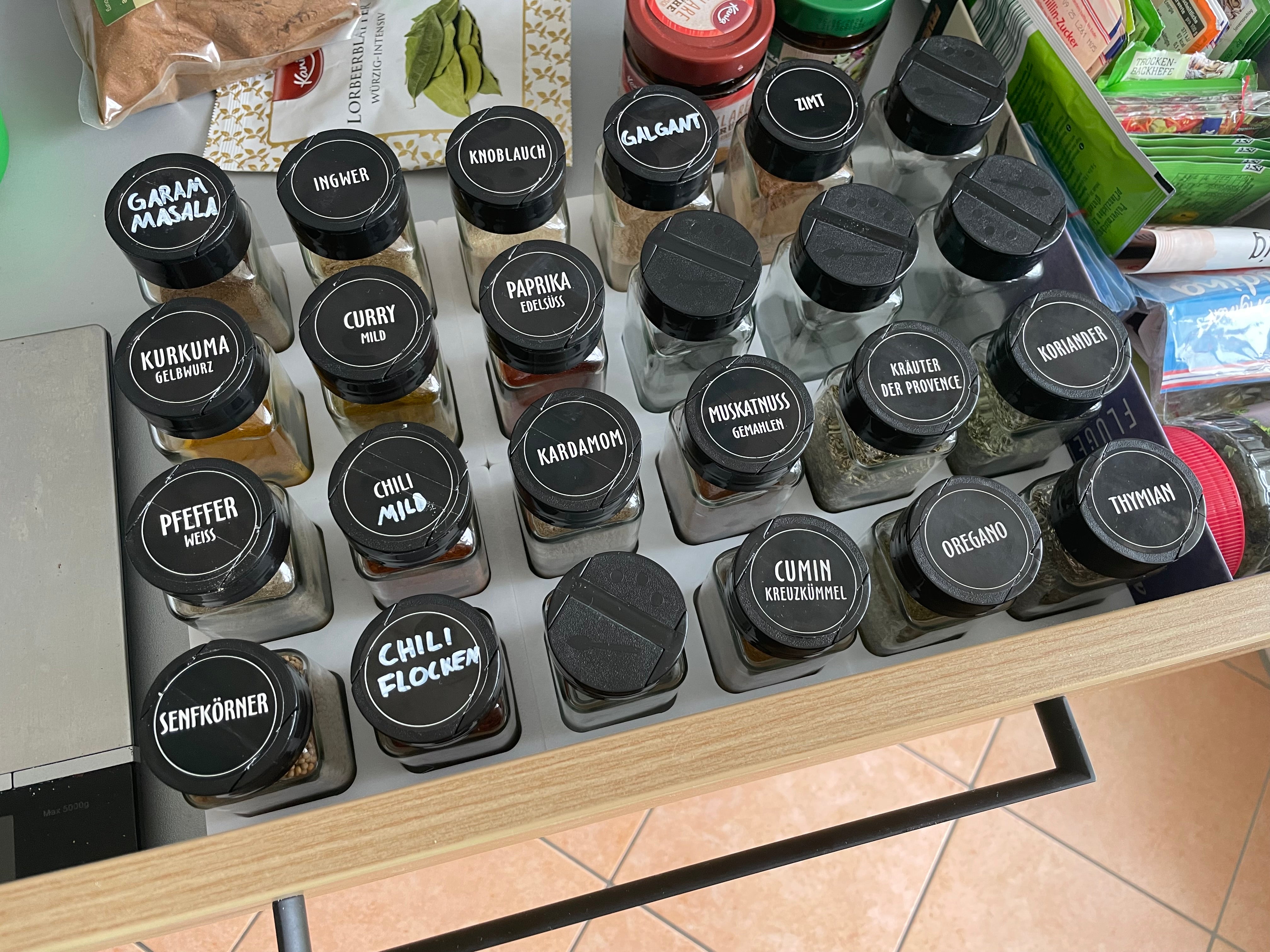 Οργανωτής μπαχαρικών για συρτάρια