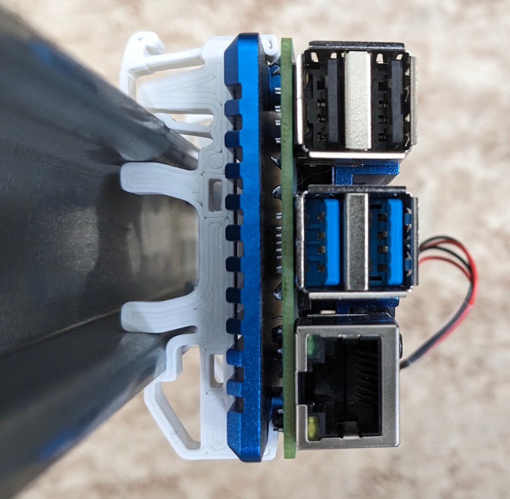 DIN στήριγμα προστασίας για Raspberry Pi 4