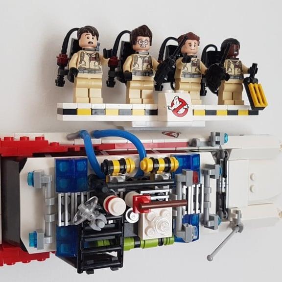 Βάση τοίχου για Lego Ghostbuster Ecto-1 (21108)