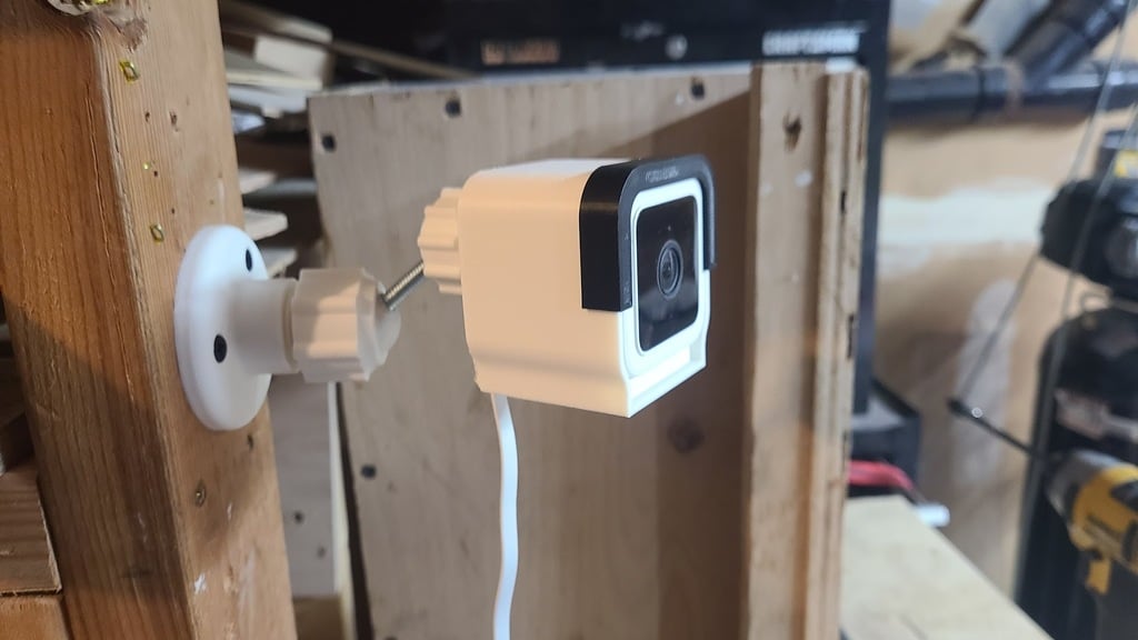 Ρυθμιζόμενη επιτοίχια βάση Wyze Cam V3 για εσωτερική και εξωτερική χρήση