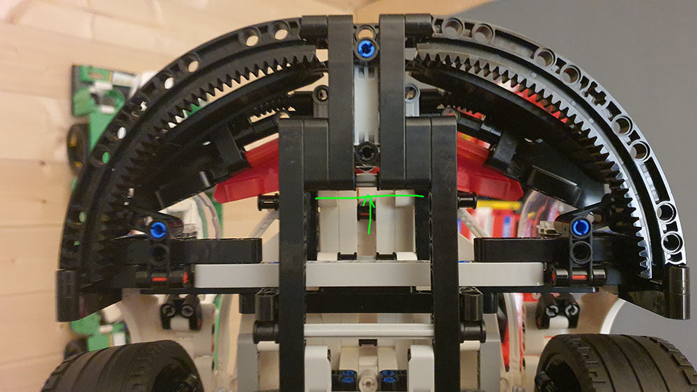 Lego 42096 Porsche RSR βάσεις τοίχου